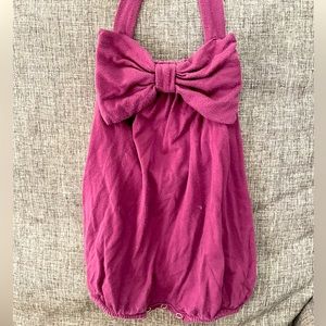 Bamboo Kate Quinn halter romper 0/3m